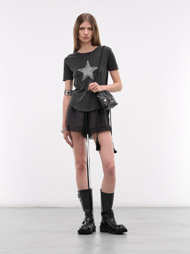 Ante Black Silk Boxer Shorts (B0013990-FA731-BLACK)