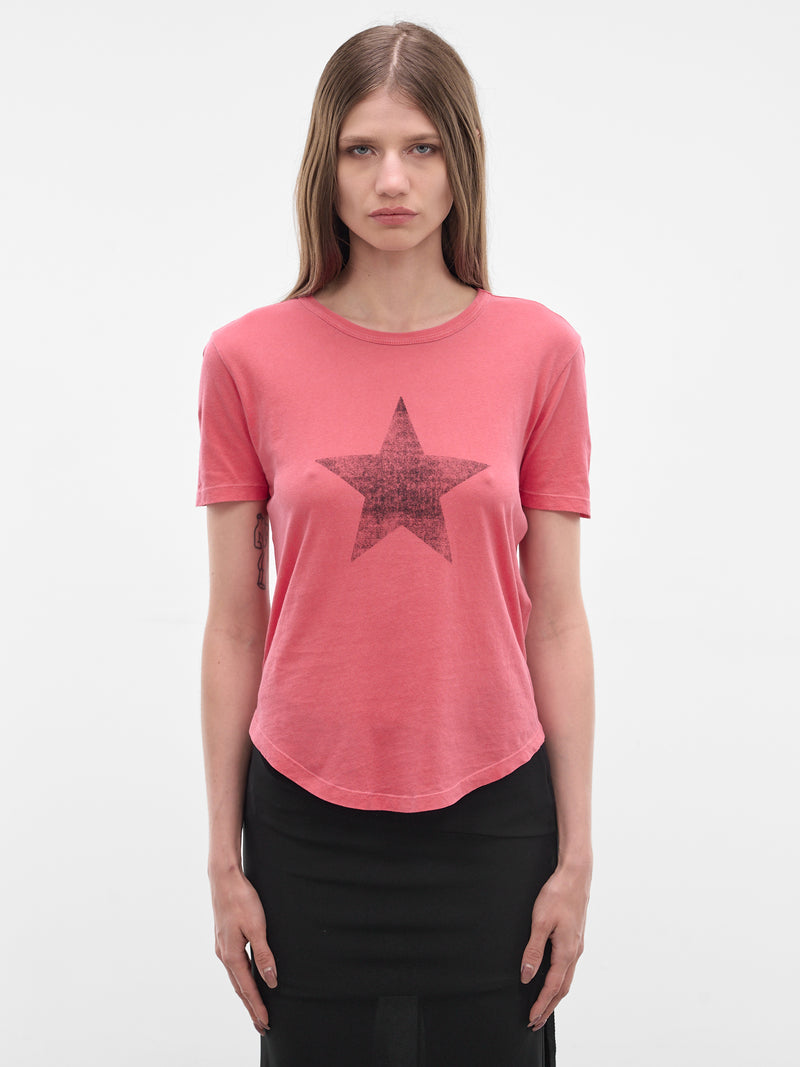 Floor Red Graphic Micro Tee (B0013924-FA740-REBEL-RED)