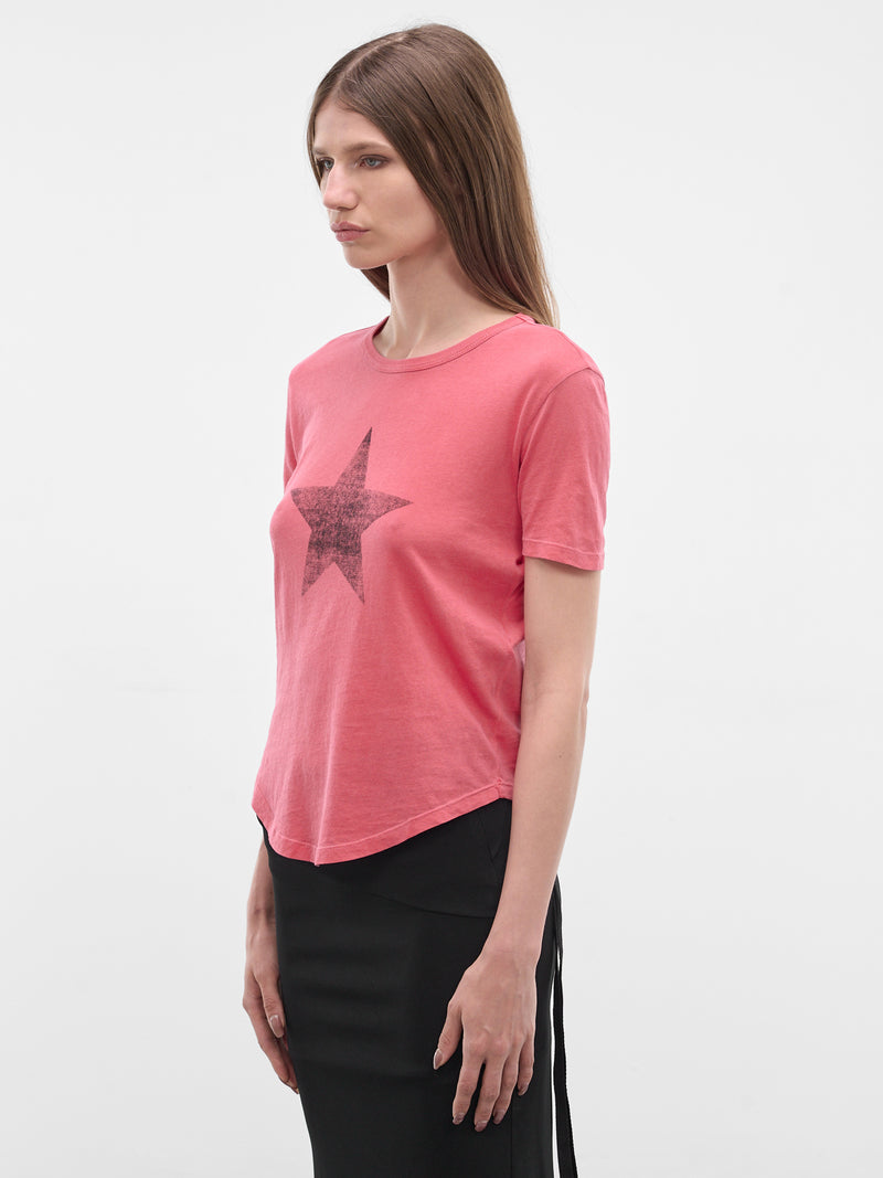 Floor Red Graphic Micro Tee (B0013924-FA740-REBEL-RED)
