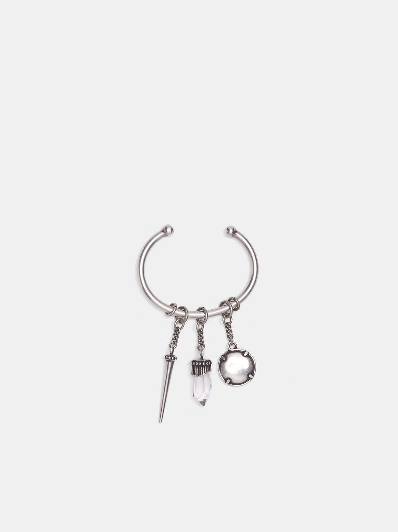 Silver Arto Charm Bracelet (B0014286-OT018-ANTIQUE-SILVER)