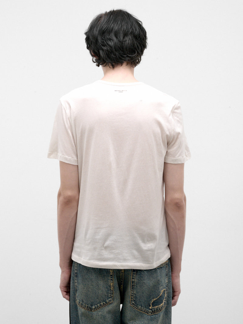 White Baptist Rimbaud Graphic Tee (B0014661-FA205-IVORY)