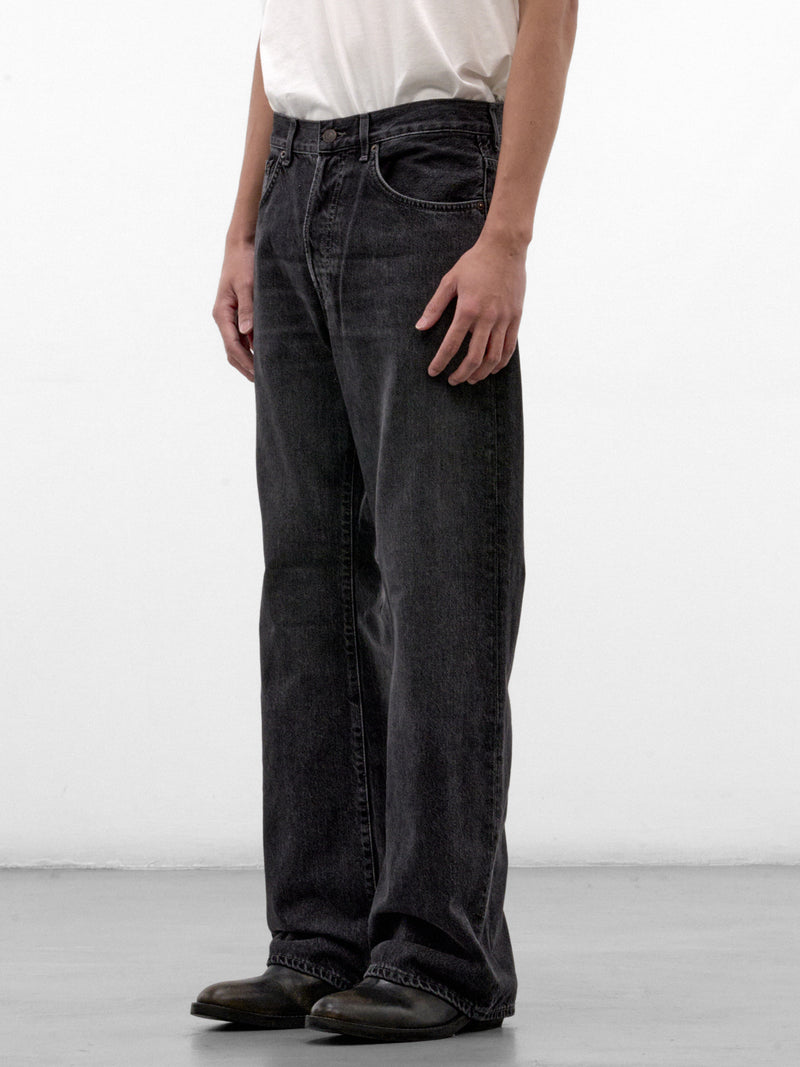 Black 2021M Loose Fit Jeans (B00363-900D30-BLACK)