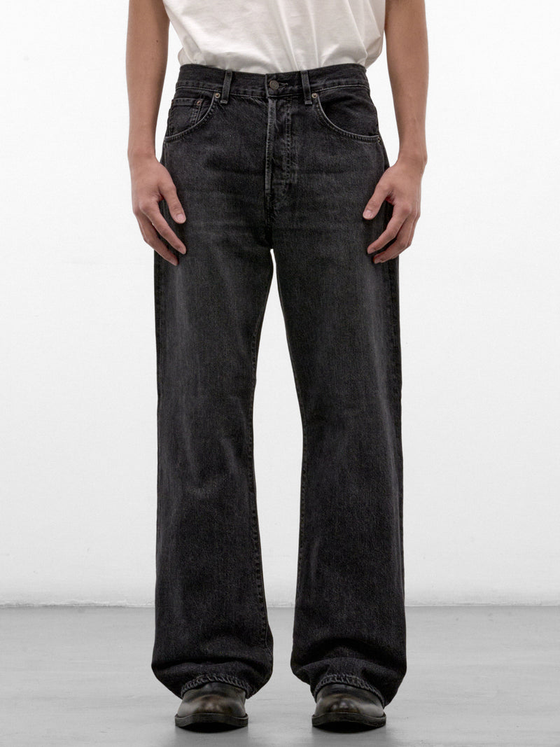 Black 2021M Loose Fit Jeans (B00363-900D30-BLACK)