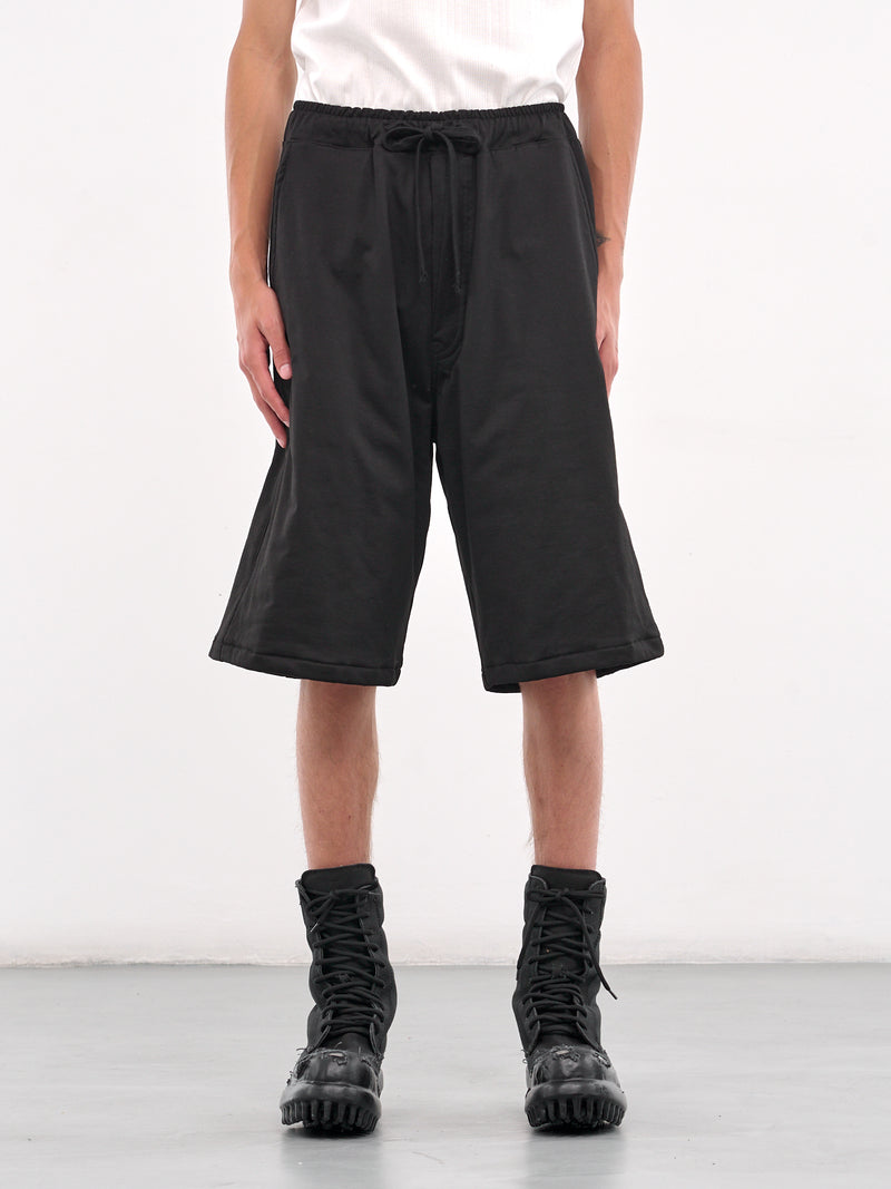 Jersey Fill Skater Shorts (B1MS258127-001-BLACK)