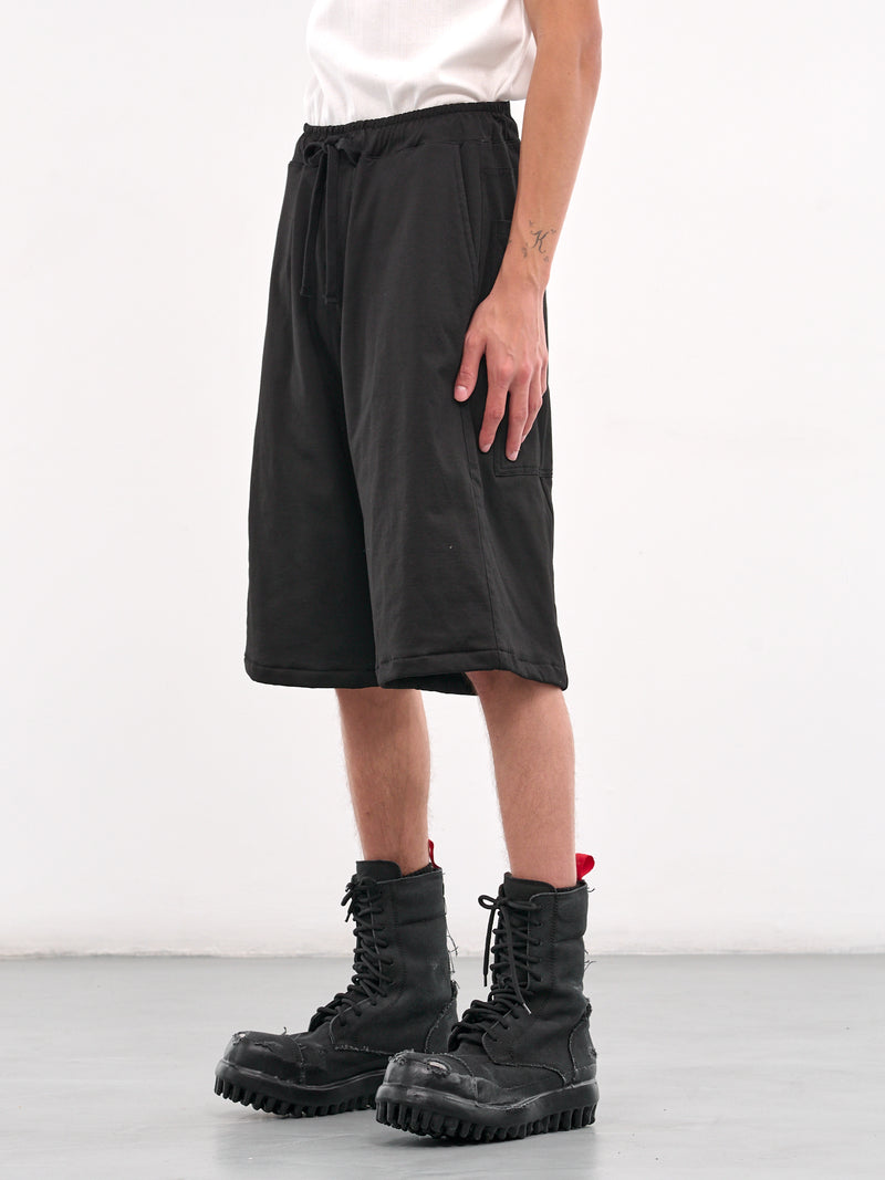 Jersey Fill Skater Shorts (B1MS258127-001-BLACK)