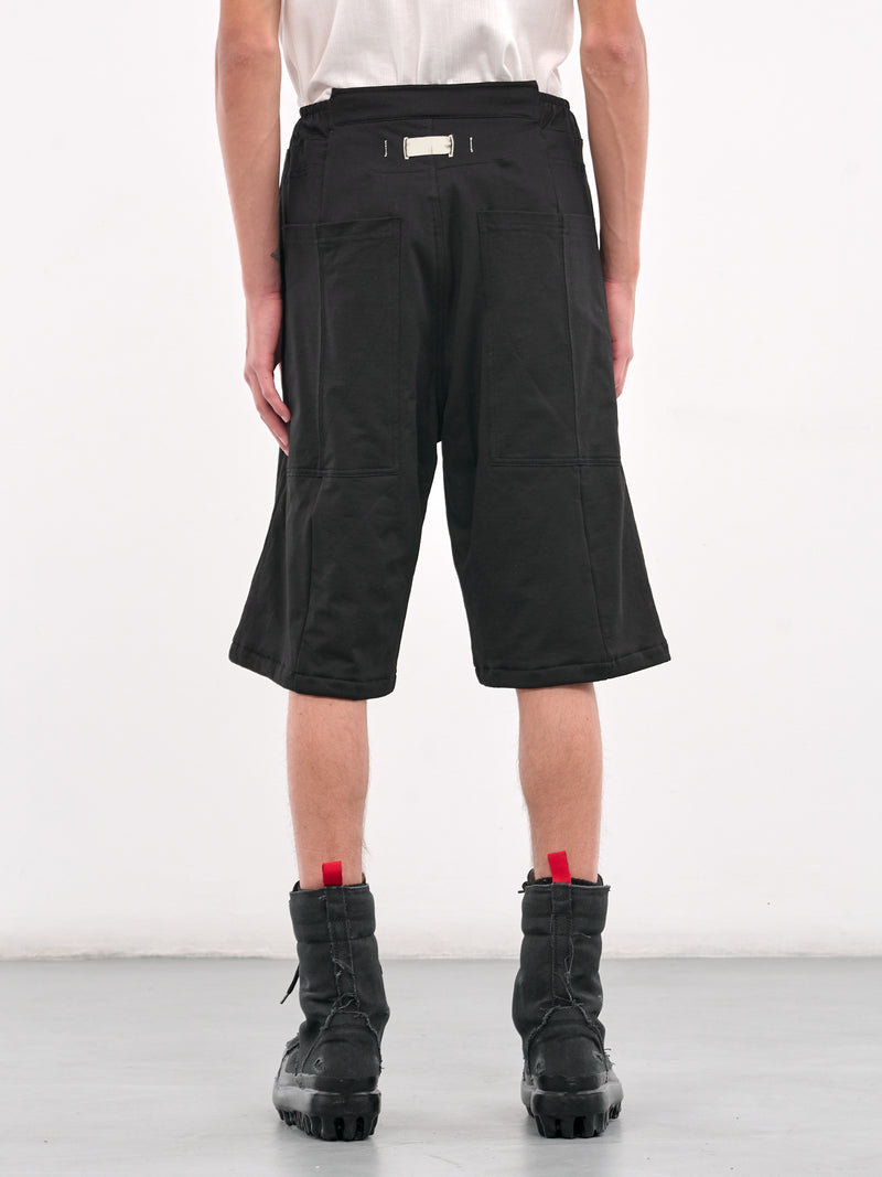 Jersey Fill Skater Shorts (B1MS258127-001-BLACK)