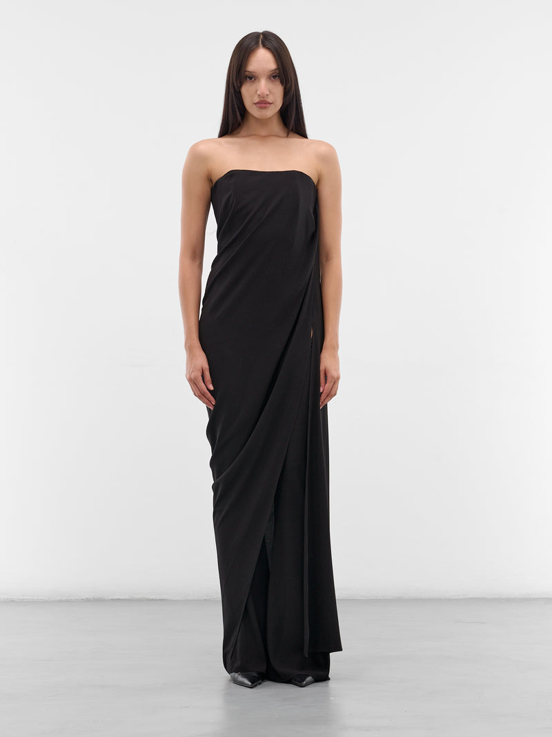 Black Draped Jumpsuit (BD01-W17-999-BLACK)