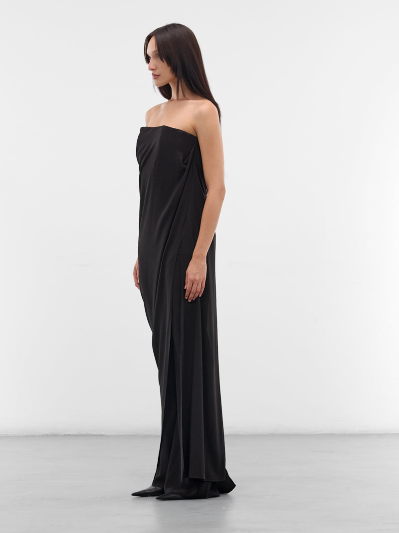 Black Draped Jumpsuit (BD01-W17-999-BLACK)