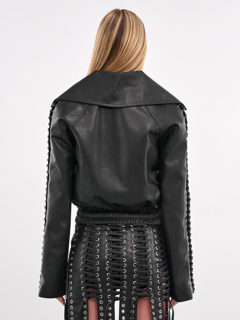 Two Layer Bomber Jacket (BJ01BL-BLACK)