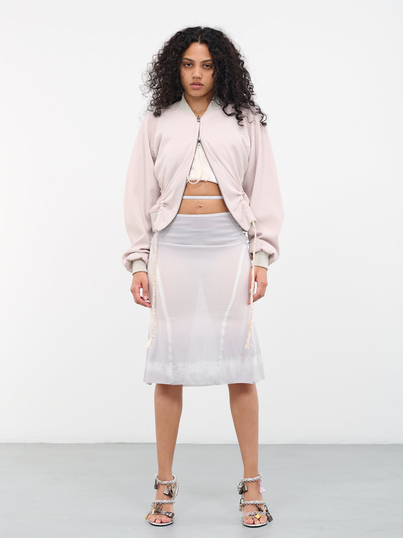 Dyed Silk Skirt (SW2LG-LIGHT-GREY)