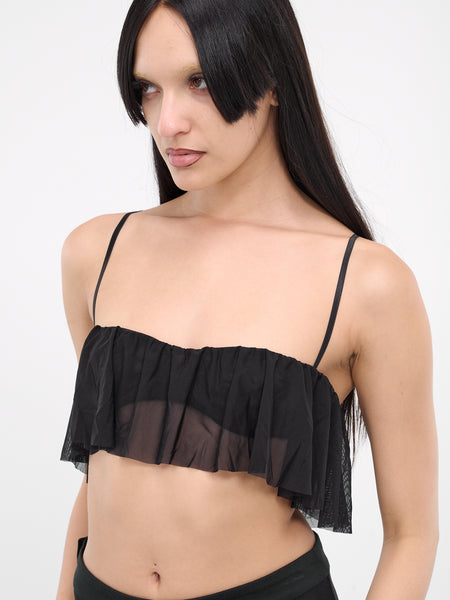 ☆新品/未開封☆ CDL Rib Bra Top / 黒　Black Mサイズ Draped Bra Top (BR-03BK-BLACK)