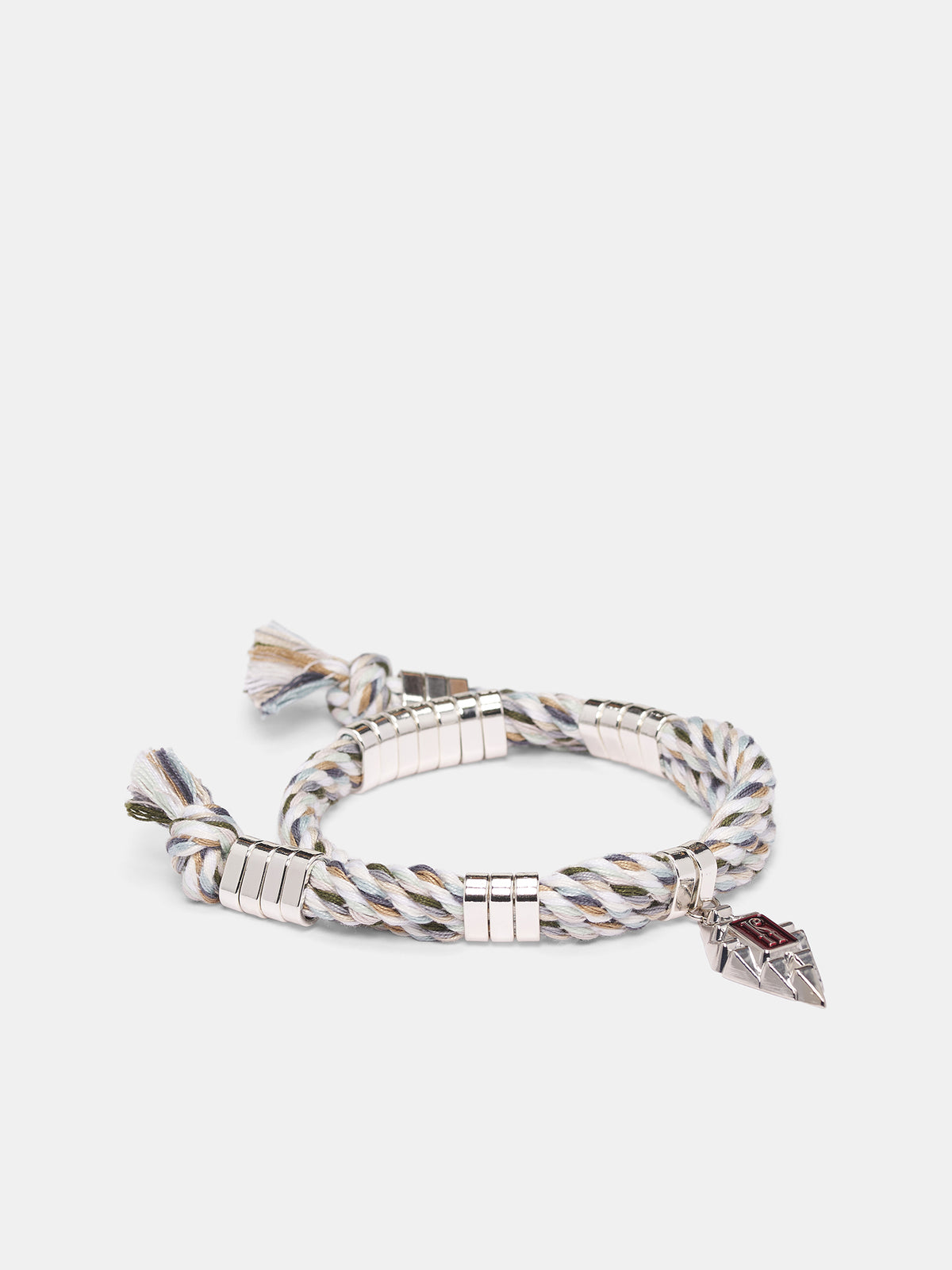 Sable Braided Metal Bracelet (BR02-201-MULTICOLOR)