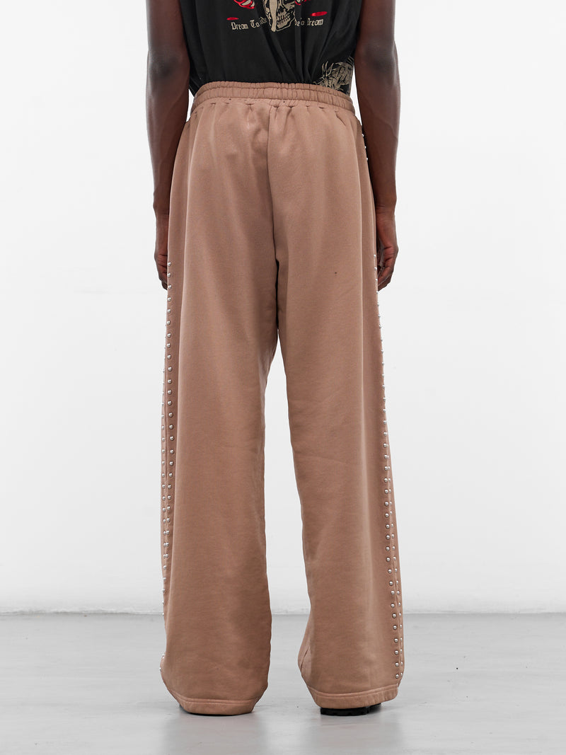 Pink Bullet Jersey Relaxed Sweatpants (BULLET-SWEATS-PINK)