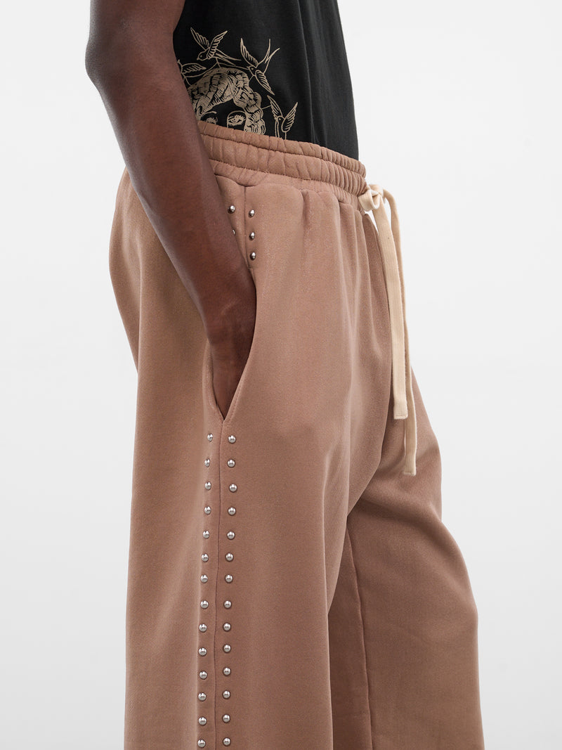 Pink Bullet Jersey Relaxed Sweatpants (BULLET-SWEATS-PINK)