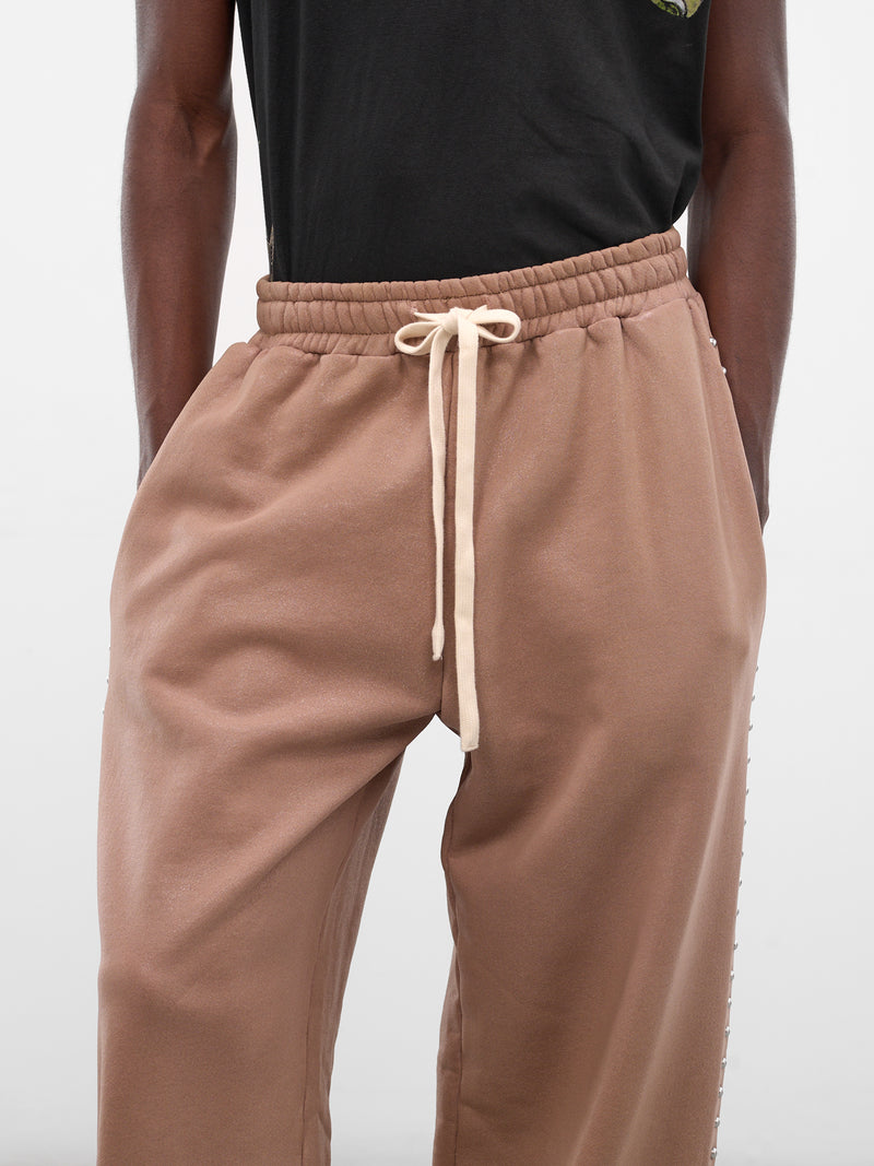 Pink Bullet Jersey Relaxed Sweatpants (BULLET-SWEATS-PINK)