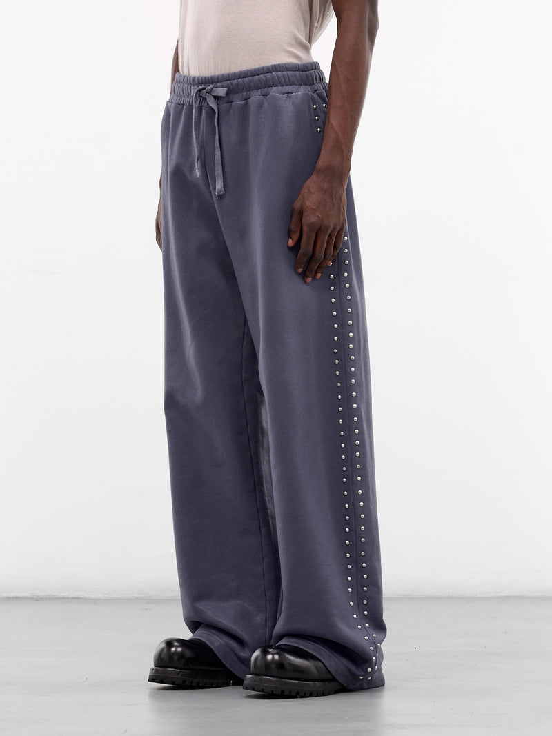 Blue Bullet Jersey Relaxed Sweatpants (BULLET-SWETPANTS-BLUE)