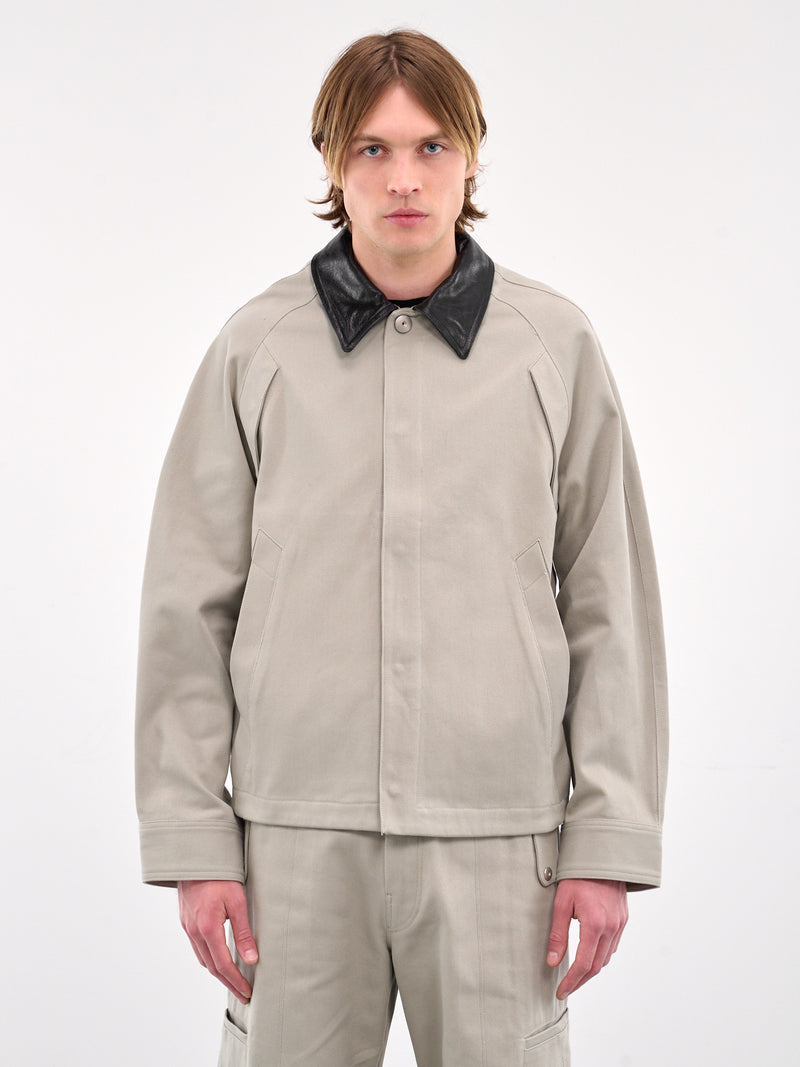 Bove Work Jacket (BZ-101-02-ASH-BLACK)