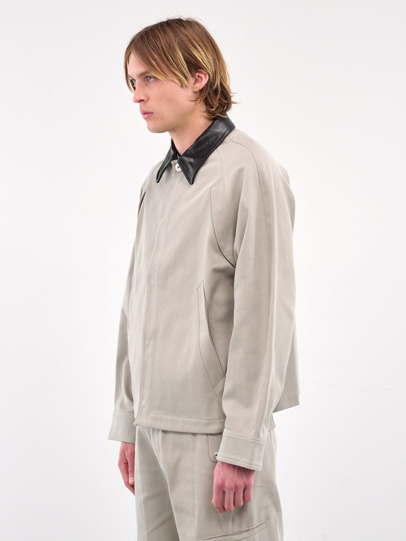 Bove Work Jacket (BZ-101-02-ASH-BLACK)