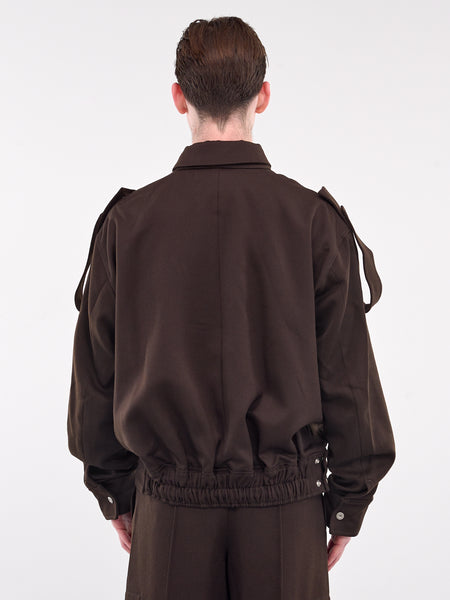 ジャケット・アウター omar afridi 24aw Battle Dress Tobacco