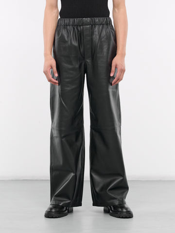 LUDOVIC DE SAINT SERNIN Leather Boxer Pants | H.Lorenzo
