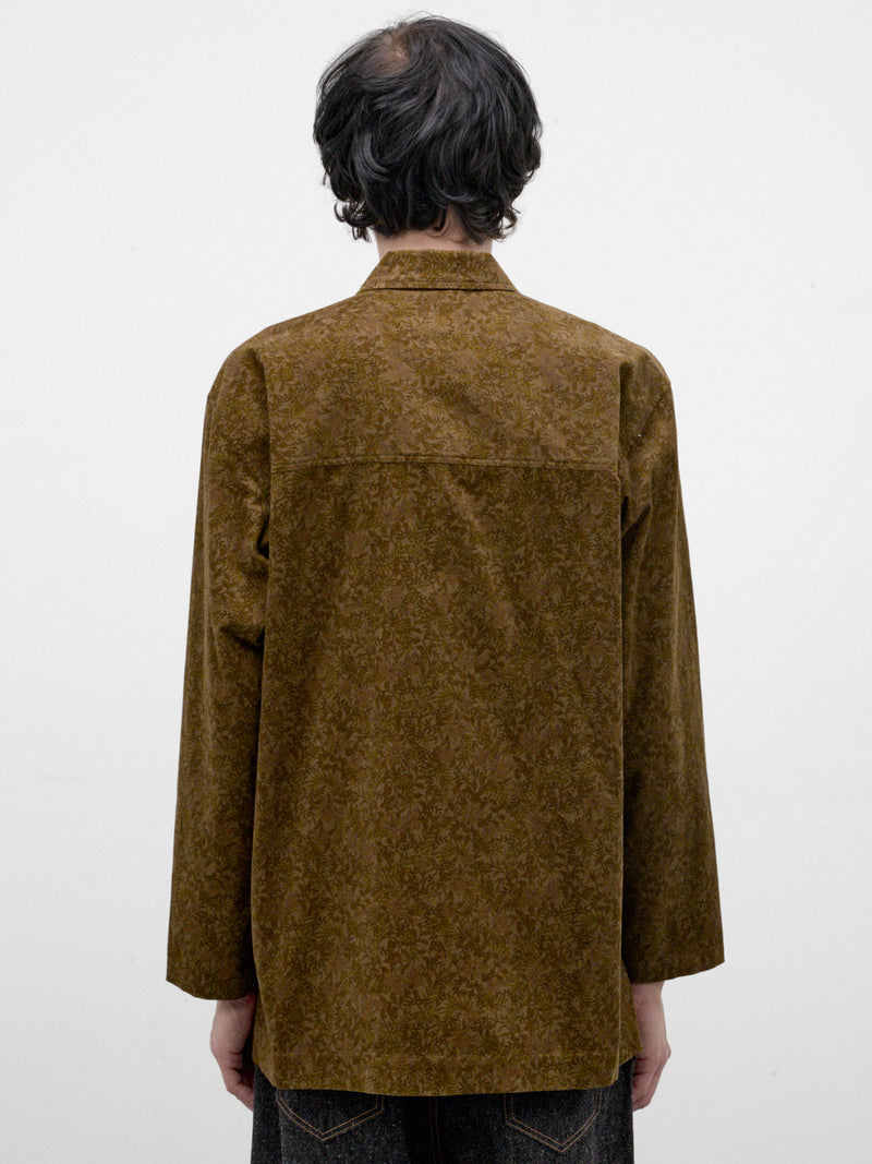 Khaki Botanical Shirt (C263F08B01-KHAKI)