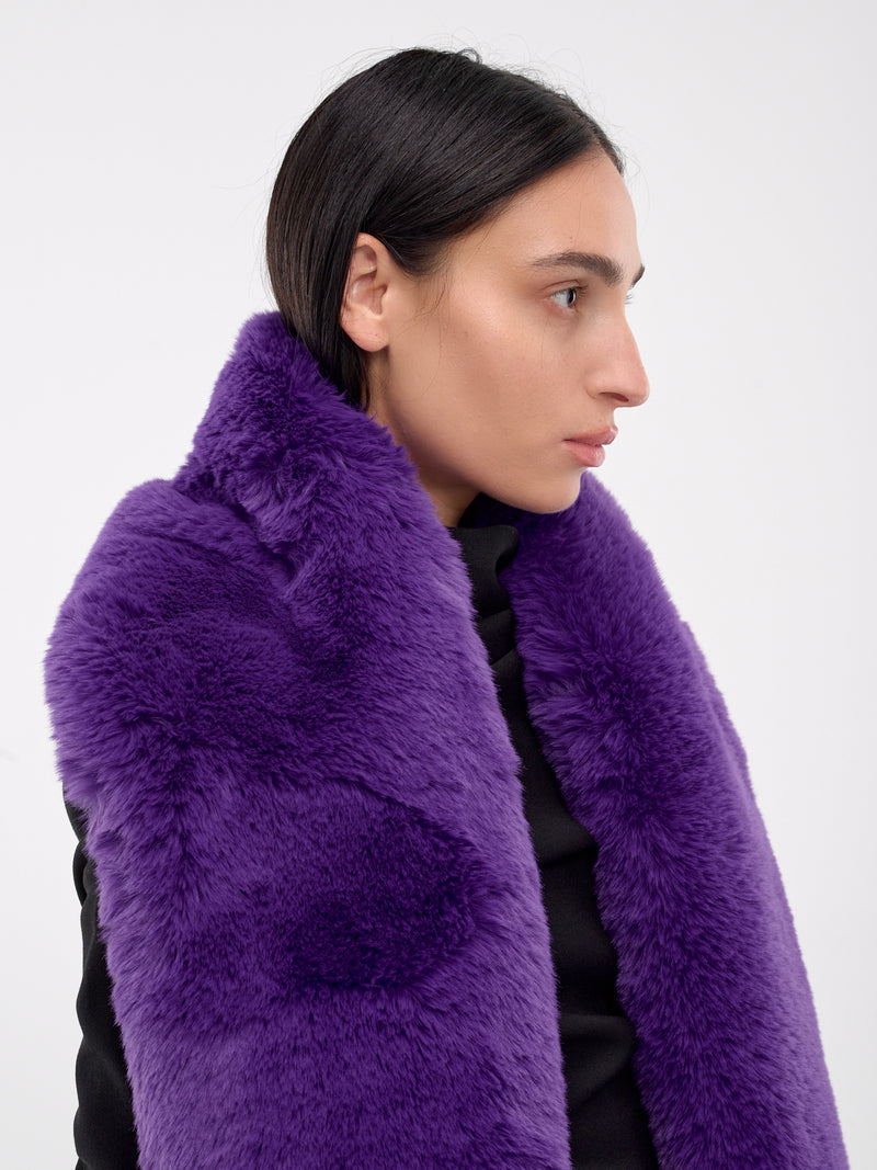 Furry Scarf (CA0349-ADA-PURPLE)