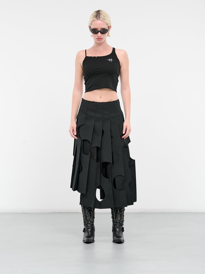 Logo Tank Top (CA05MST8BK-BLACK)