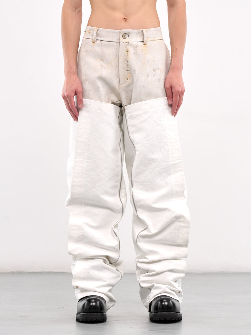 Collapsed Shoe Covers (CA07CSC7WH-WHITE)