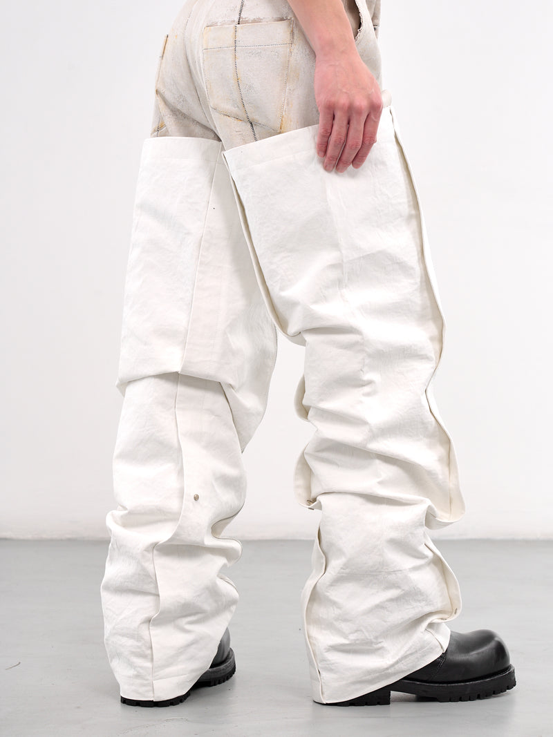 Collapsed Shoe Covers (CA07CSC7WH-WHITE)