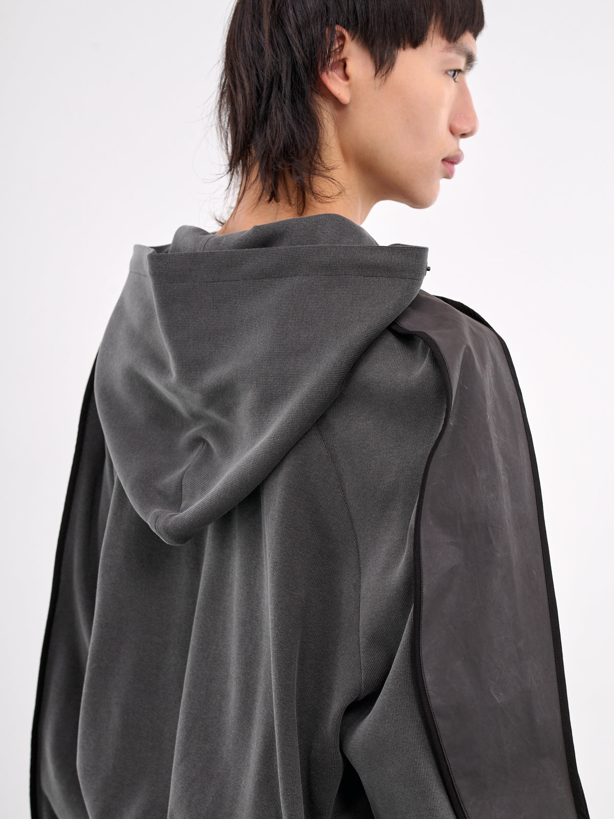 Layered Zip Hoodie (CA07HCJ4CC-CHARCOAL)