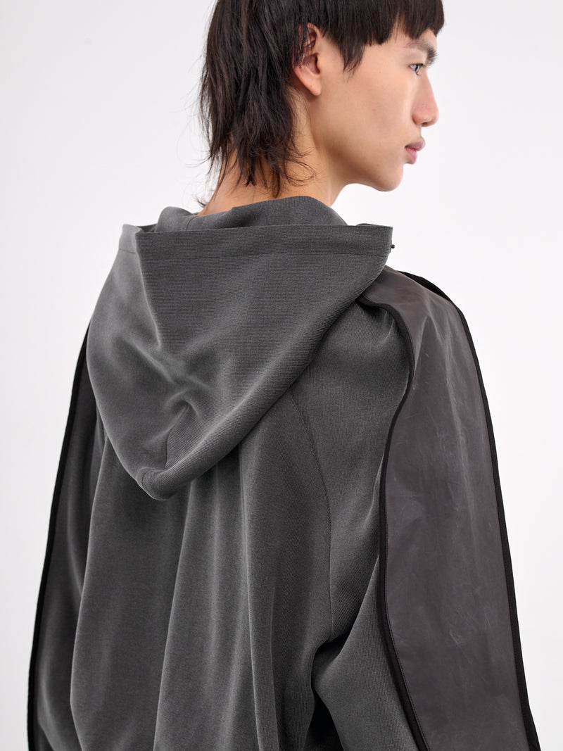 Layered Zip Hoodie (CA07HCJ4CC-CHARCOAL)