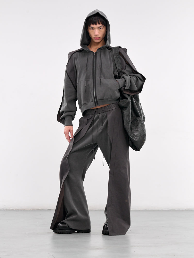 Layered Zip Hoodie (CA07HCJ4CC-CHARCOAL)