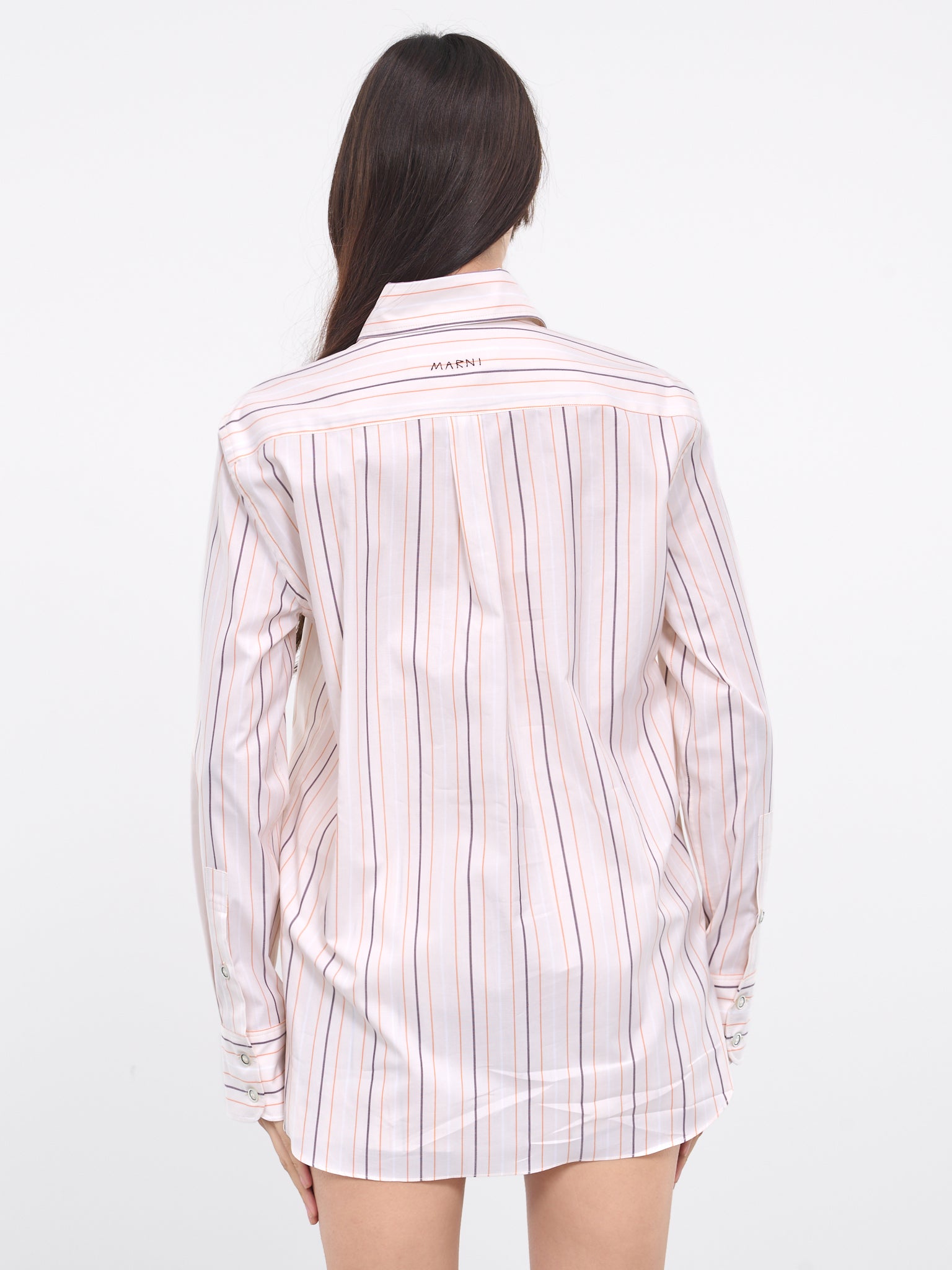 Striped Shirt (CAMA0103S4-UTC313-IVORY)