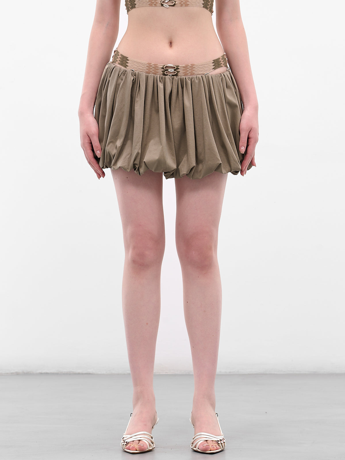 RUI Bubble Mini Skirt | H.Lorenzo - front