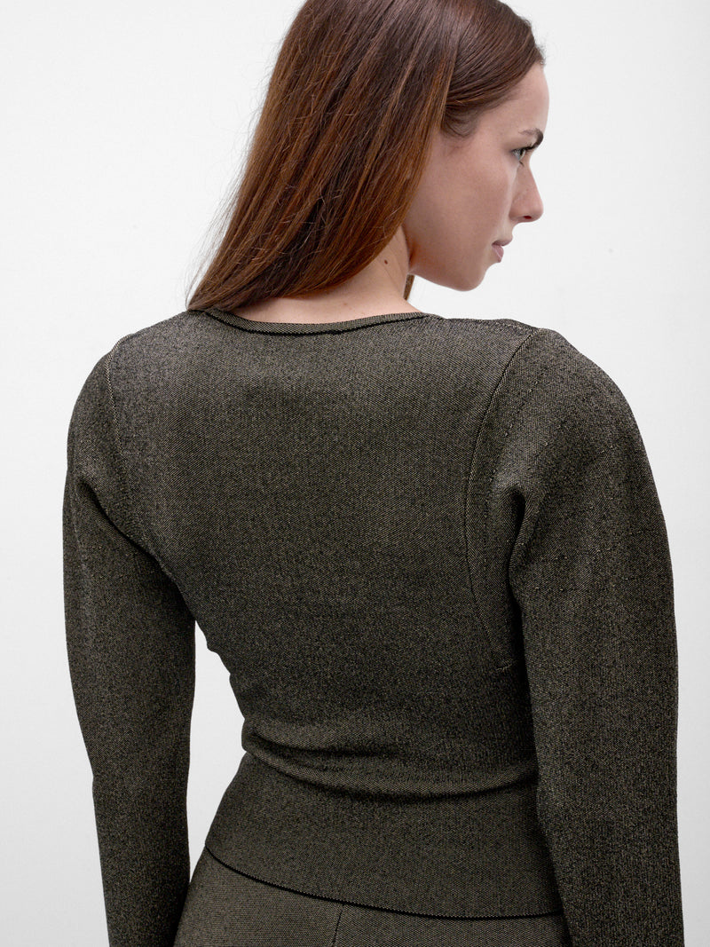 Dark Beige Sera Cardigan (CDW00812AK00269-DARK-BEIGE)