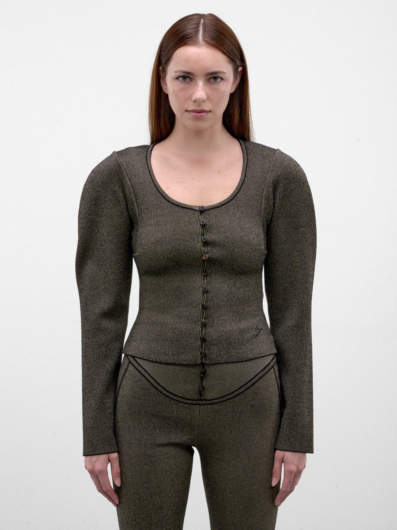 Dark Beige Sera Cardigan (CDW00812AK00269-DARK-BEIGE)