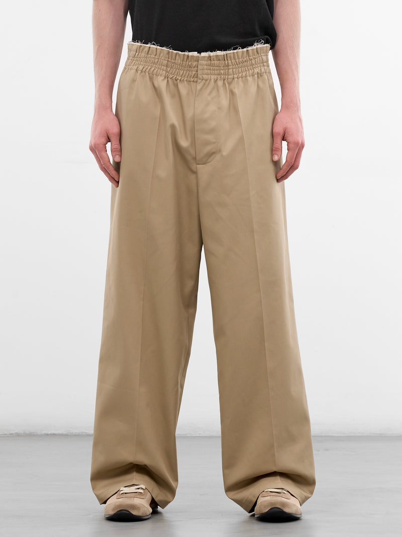 Sand Cotton Baggy Family Pants (CF-21-06-02-01-SAND)