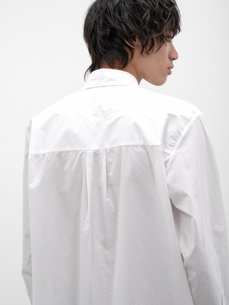 White Cotton Big Shirt (CF-22-04-03-02-OPTICAL-WHITE)