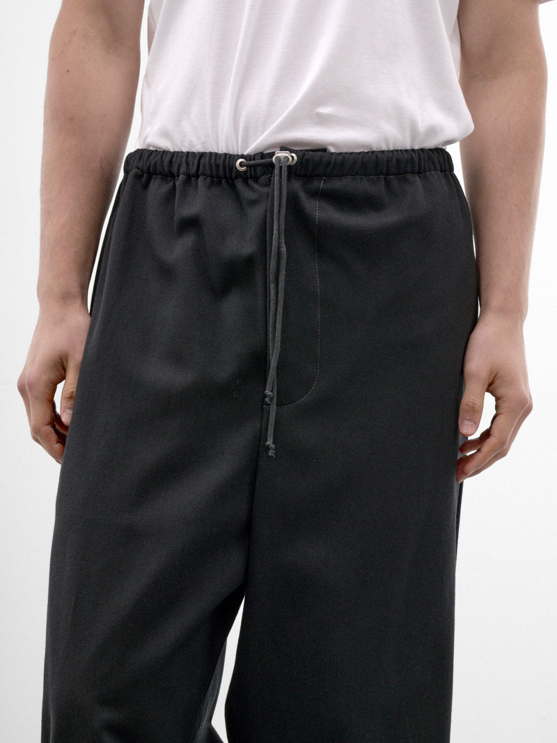 Gray Wool Twill Relaxed Trousers (CF-22-06-02-03-GREY)