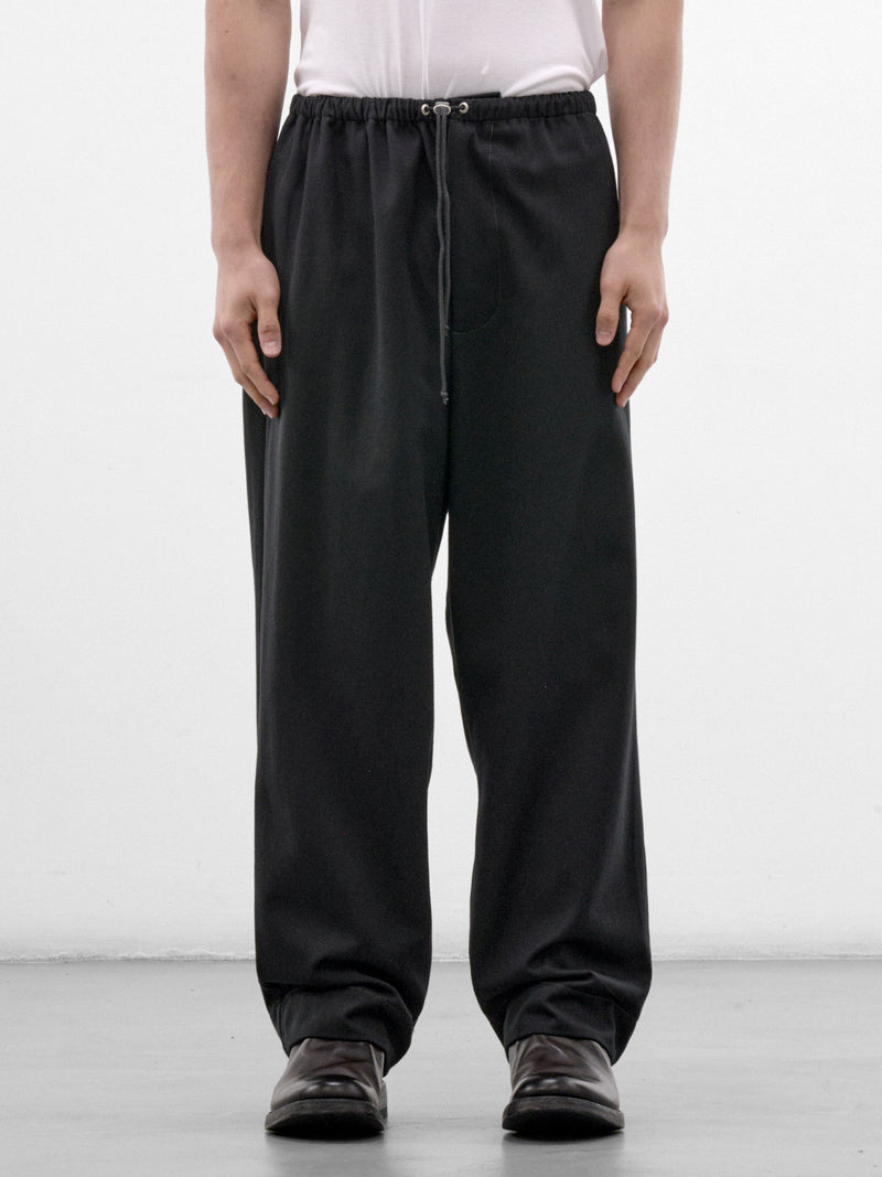 Gray Wool Twill Relaxed Trousers (CF-22-06-02-03-GREY)
