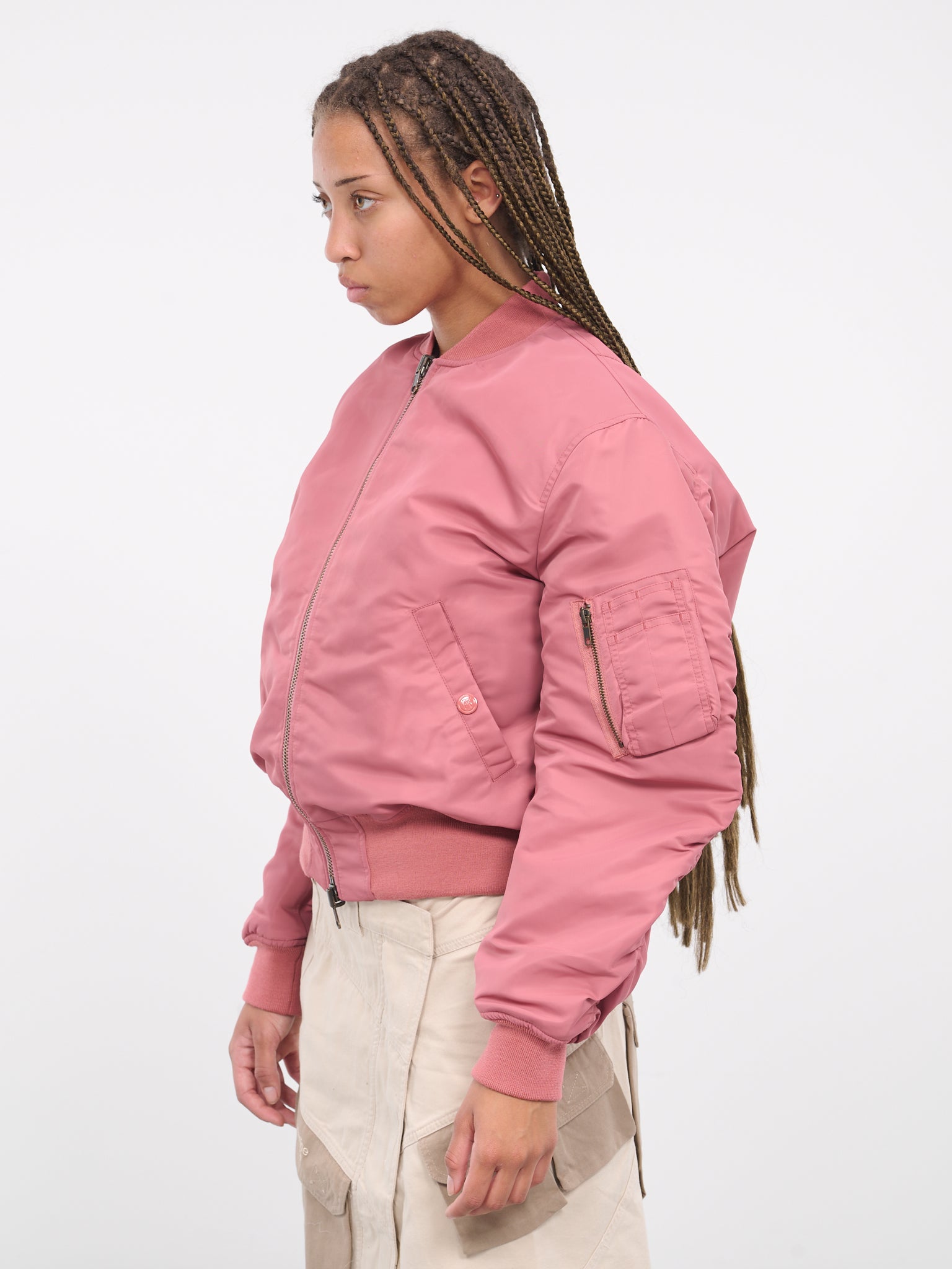 Classic Bomber (CMR702-DUSTY-PINK)