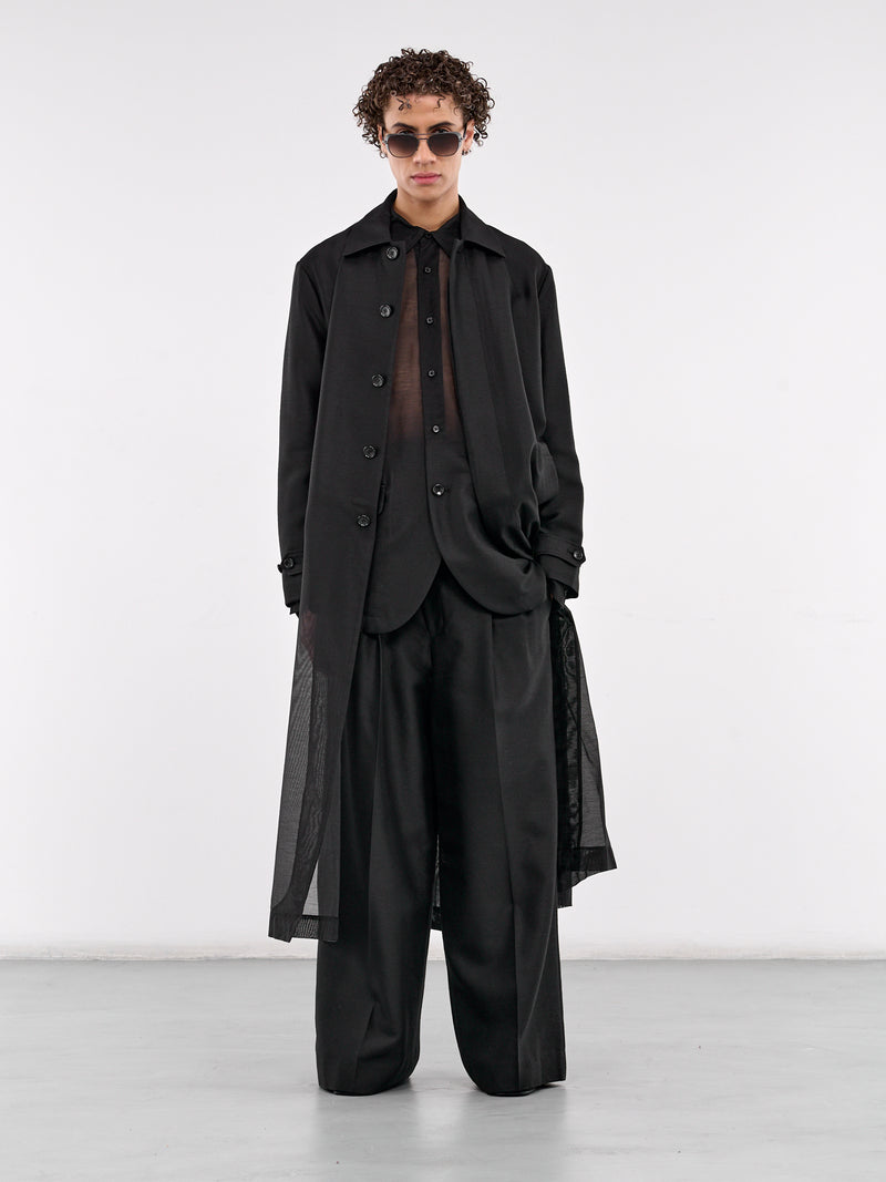 High-Waisted Wide Leg Trousers (PT0223-BLACK)