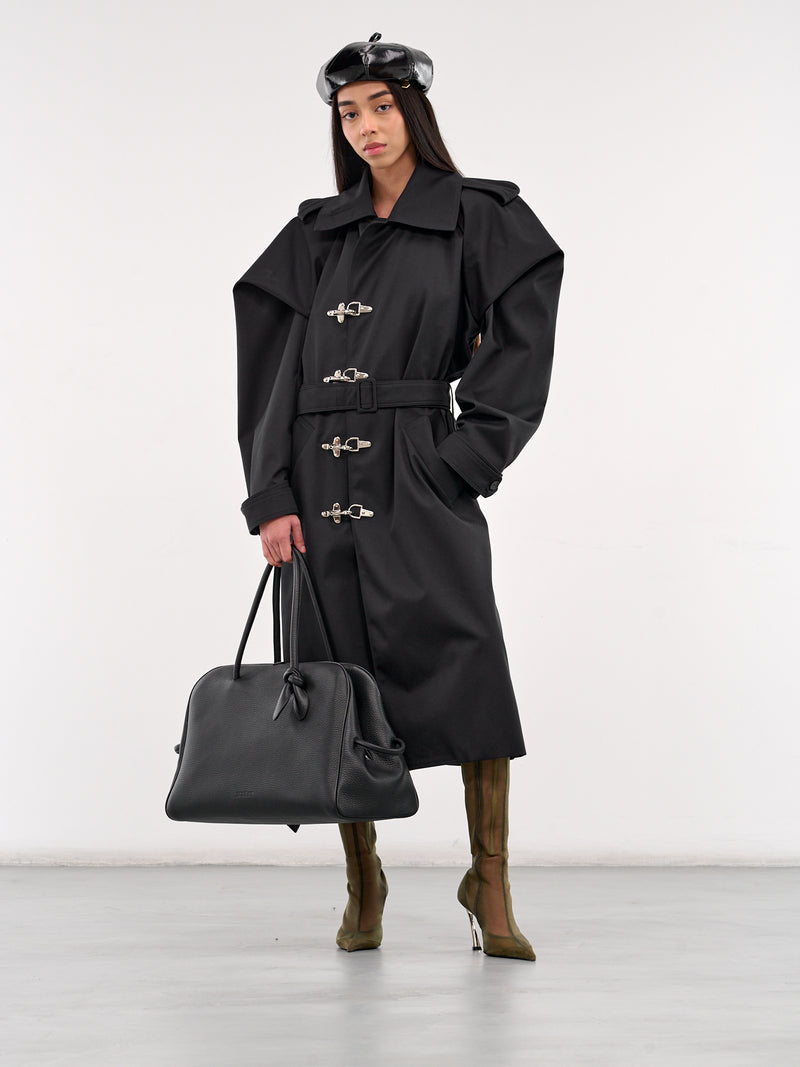 Carabiner Trench Coat (CO018-NAVY)
