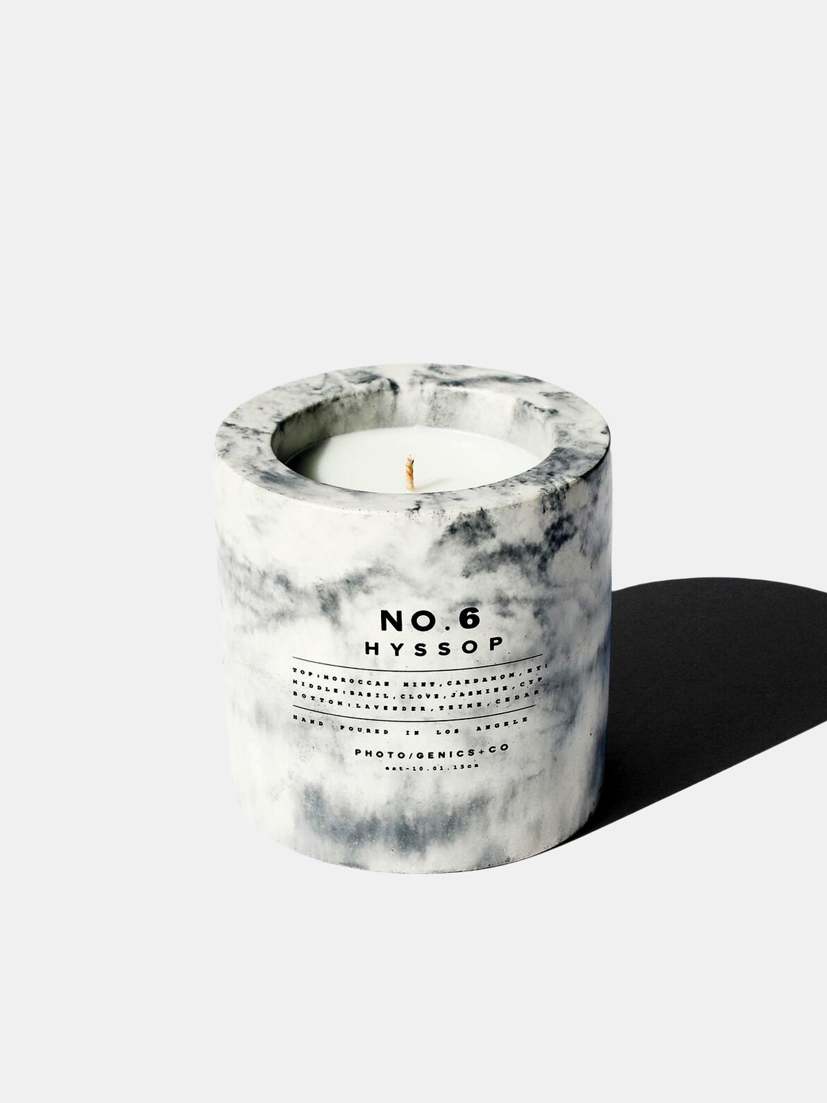 Hyssop Concrete Candle (CONCRETE-CANDLE-HYSSOP)