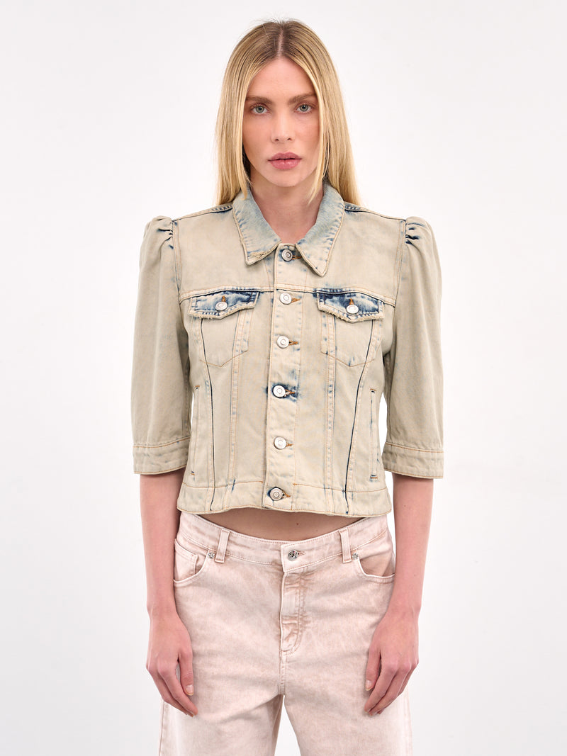 Cropped Denim Jacket (COPBL30F2035-GREY)