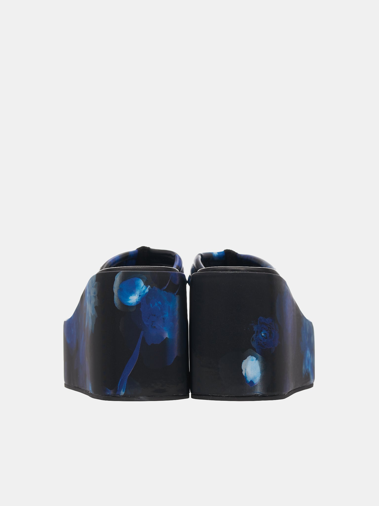 Holographic Wedge Sandals (COPSH09223-BLUE-BLACK)