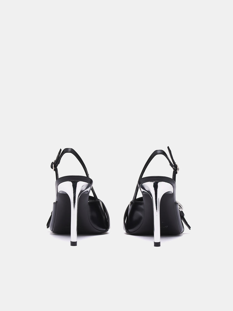 Slingback Belt Heels (COPSH82F6052-BLACK)