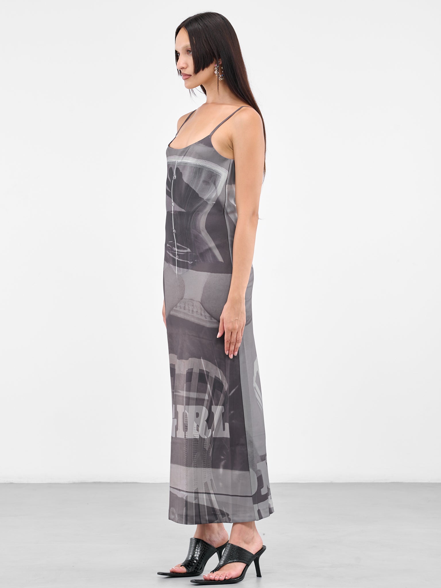 Layered Corset Dress (CORSET-ANKLE-DRESS-PRINT-MULTI)