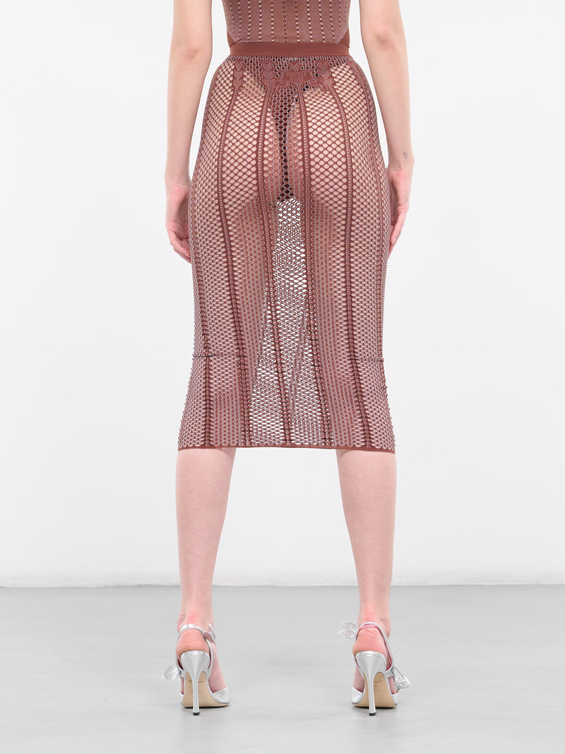 Fortune Skirt (CSW148-FORTUNE-OLD-MONEY-BROWN)