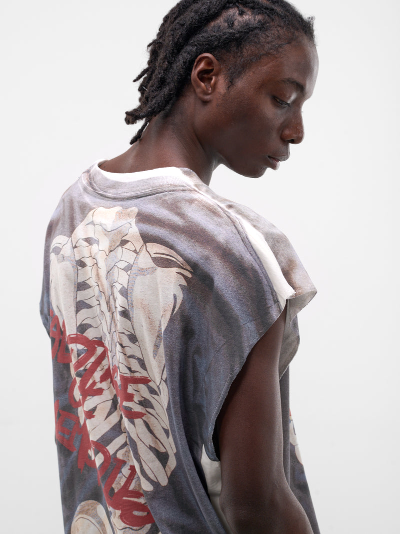 Trompe L'oeil Vintage Graphic Tee (CT-SV-NRS-1009-BLACK)